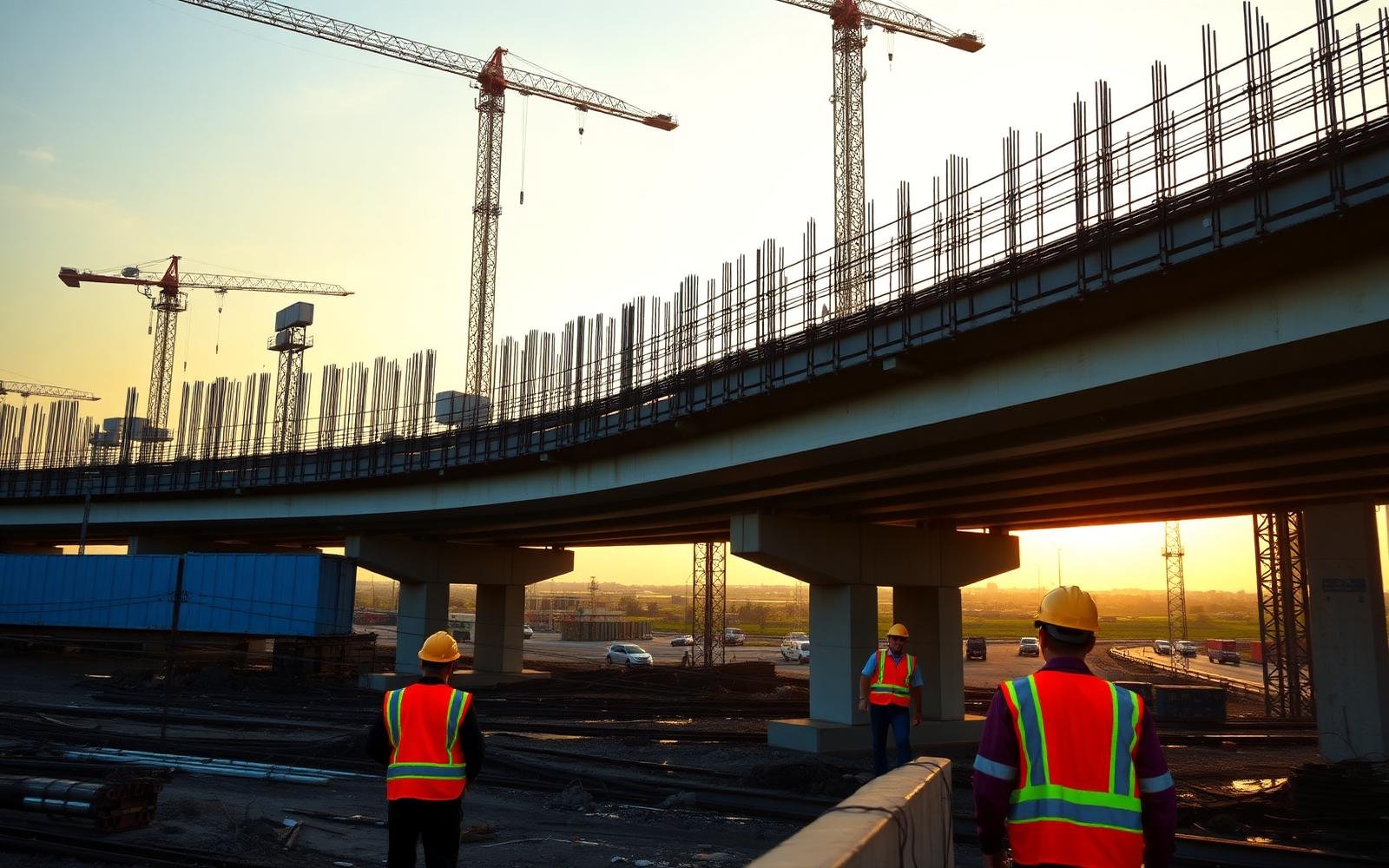 Highway and infrastructure construction project