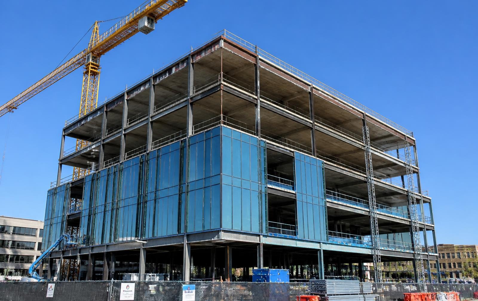 Commercial project: Mid-Rise Office Core & Shell